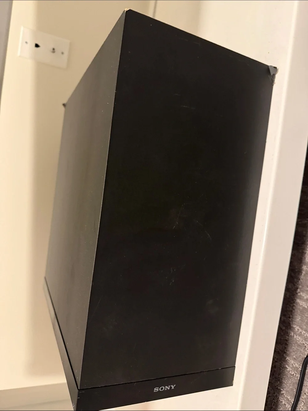 Sony Black Slim Soundbar Speaker
